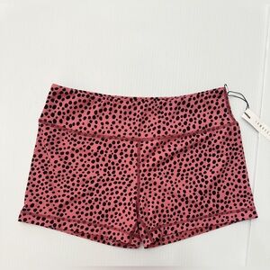 IAB MFG - I Am Becoming Pink Dotty 3 Inch No Rise Shorts - M